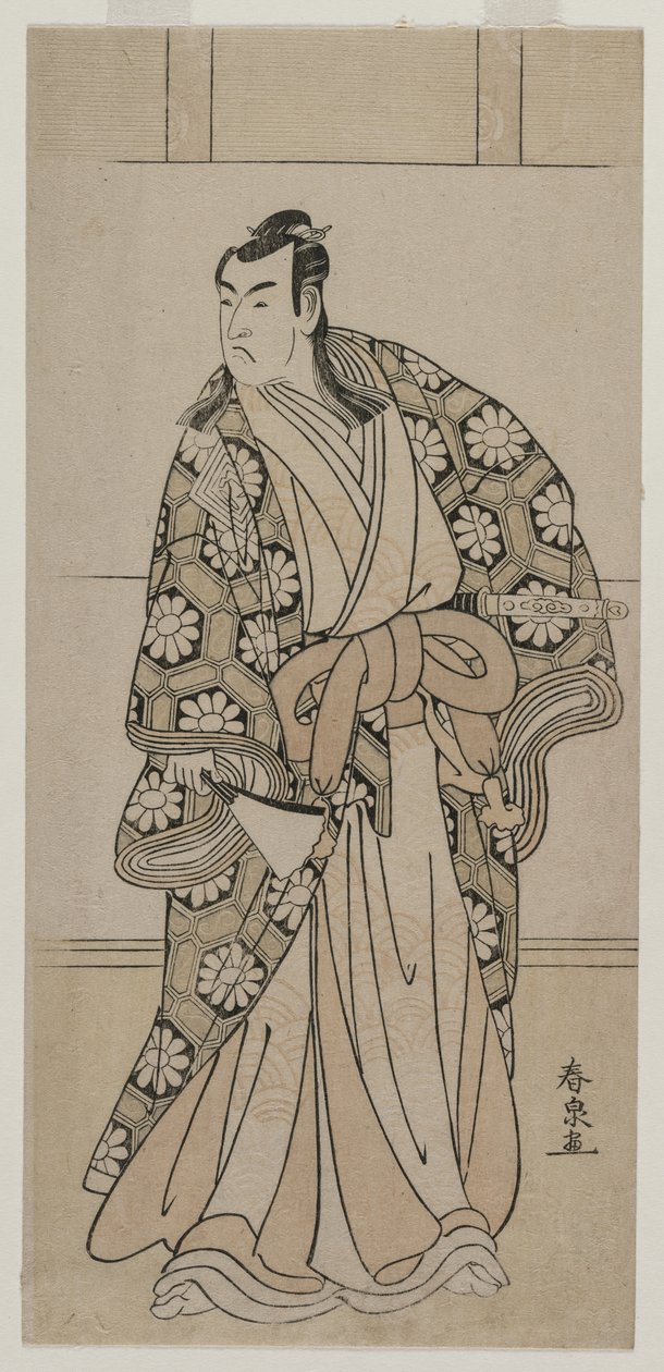 Ichikawa Monnosuke II كرب ، 1780s. بواسطة كاتسوكاوا شونسن