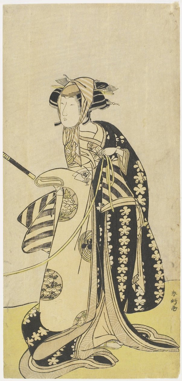 (الممثل Onoe Matsusuke في دور أنثى) بواسطة كاتسوكاوا شونشو