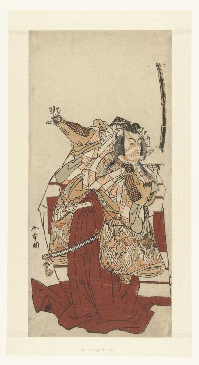 Ichikawa Danjuro عضو Een لفترة من الوقت بواسطة كاتسوكاوا شونشو