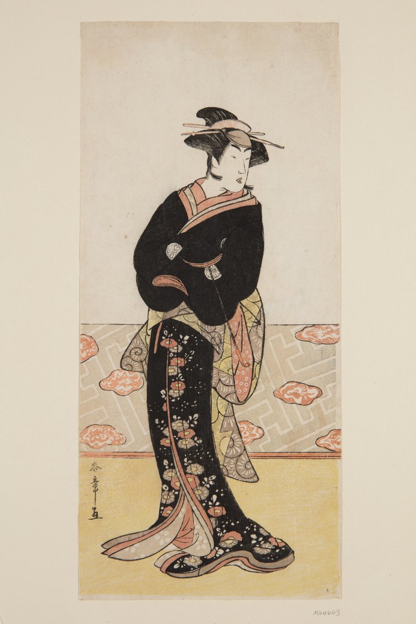 الممثل Segawa III as Ohan (طباعة خشبية ملونة) بواسطة كاتسوكاوا شونشو