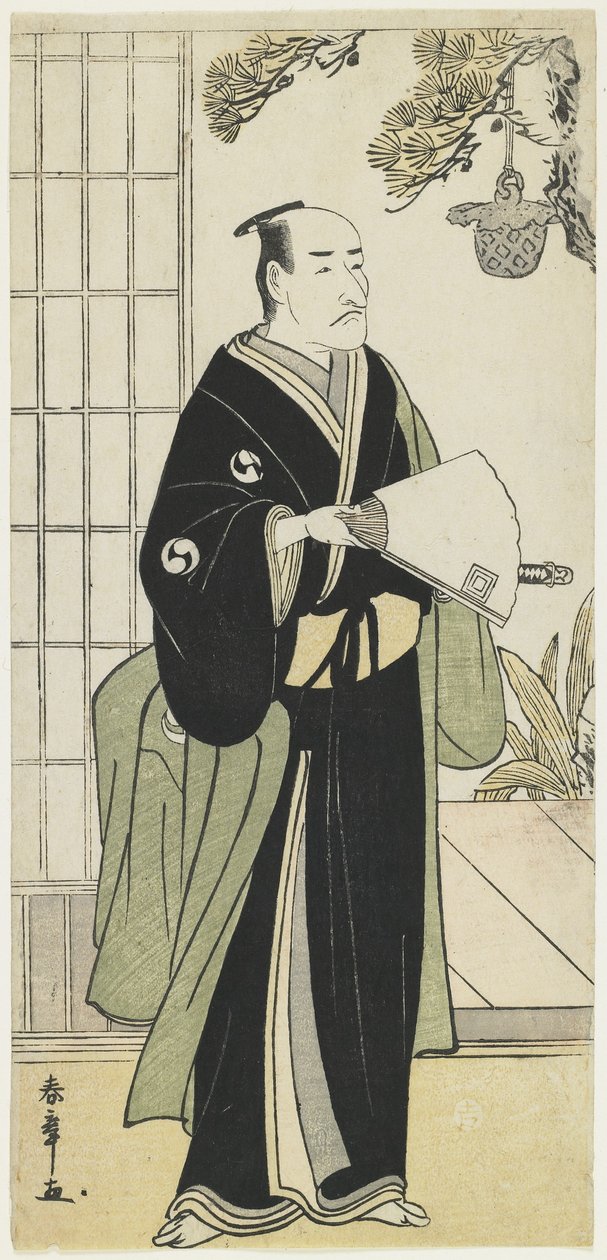 Danjuro V As Yuranosuke بواسطة كاتسوكاوا شونشو