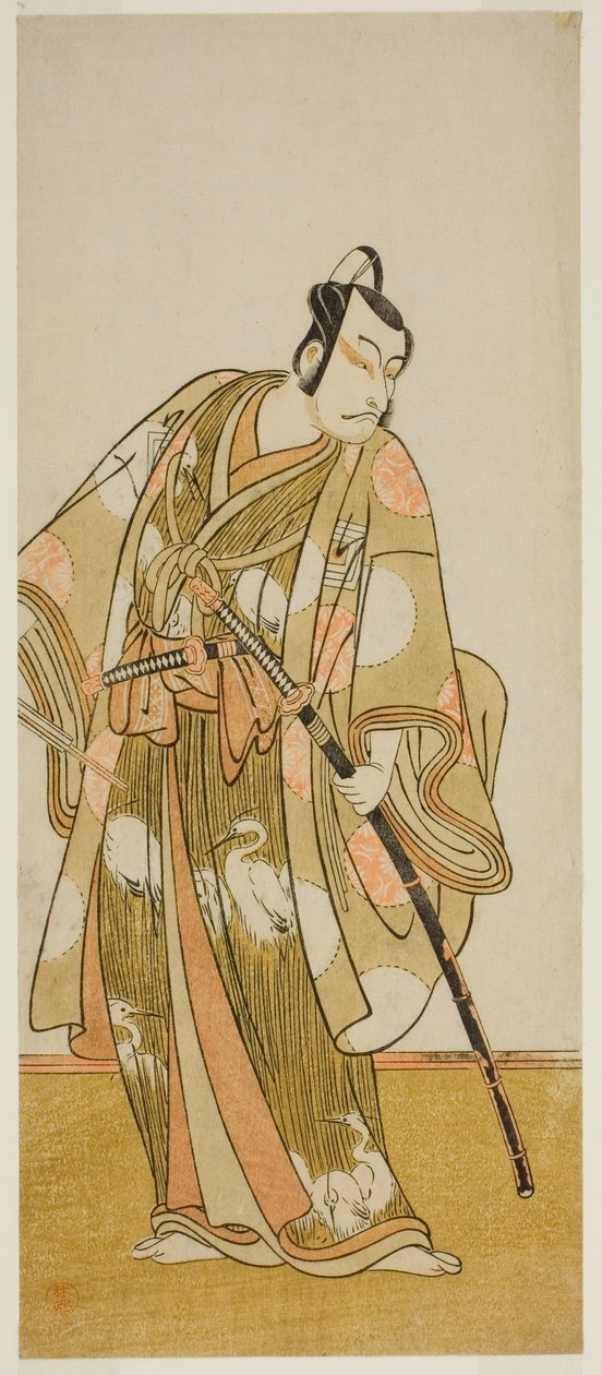 الممثل Ichikawa Danjuro V في دور غير معروف بواسطة كاتسوكاوا شونشو