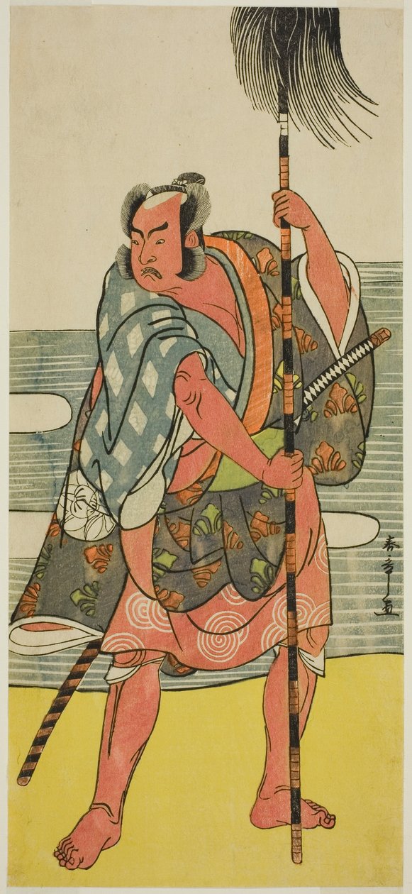 Ichimura Uzaemon Ichimura Ichimura Ichimura Ichimura Uzaemon Ichimura Ichimura Ichimura Te Pay Old Man Snow Model، 1781 بواسطة كاتسوكاوا شونشو