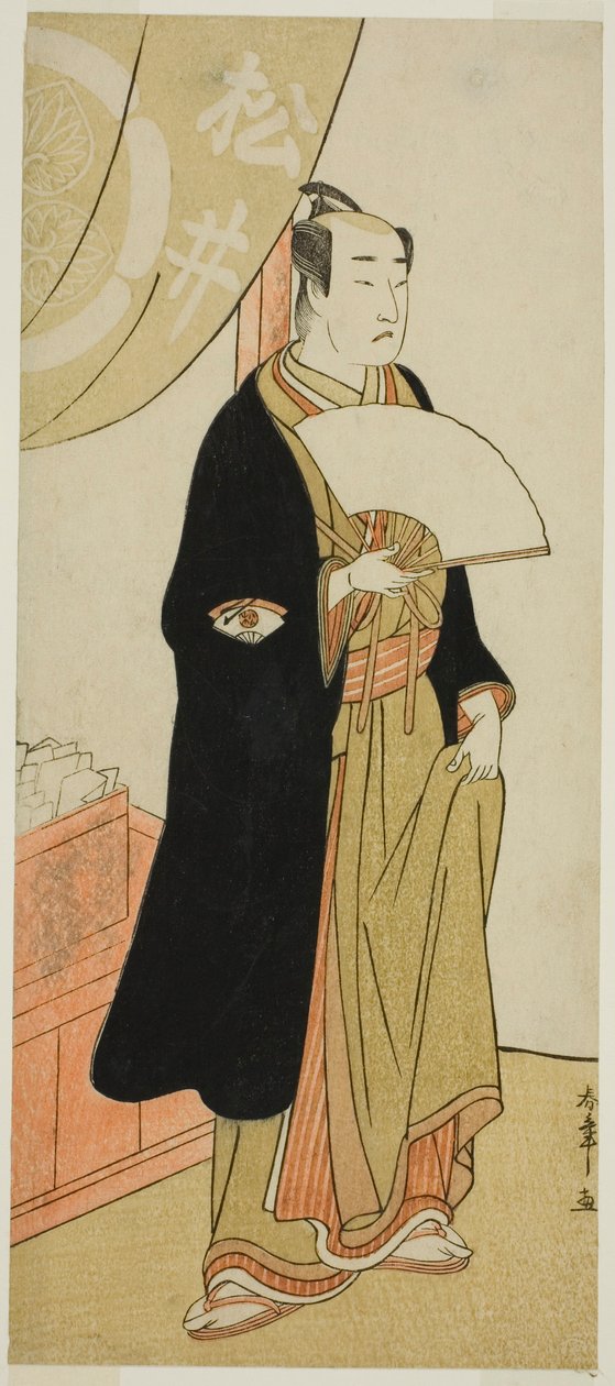 الممثل Onoe Matsusuke I في دور غير معروف بواسطة كاتسوكاوا شونشو