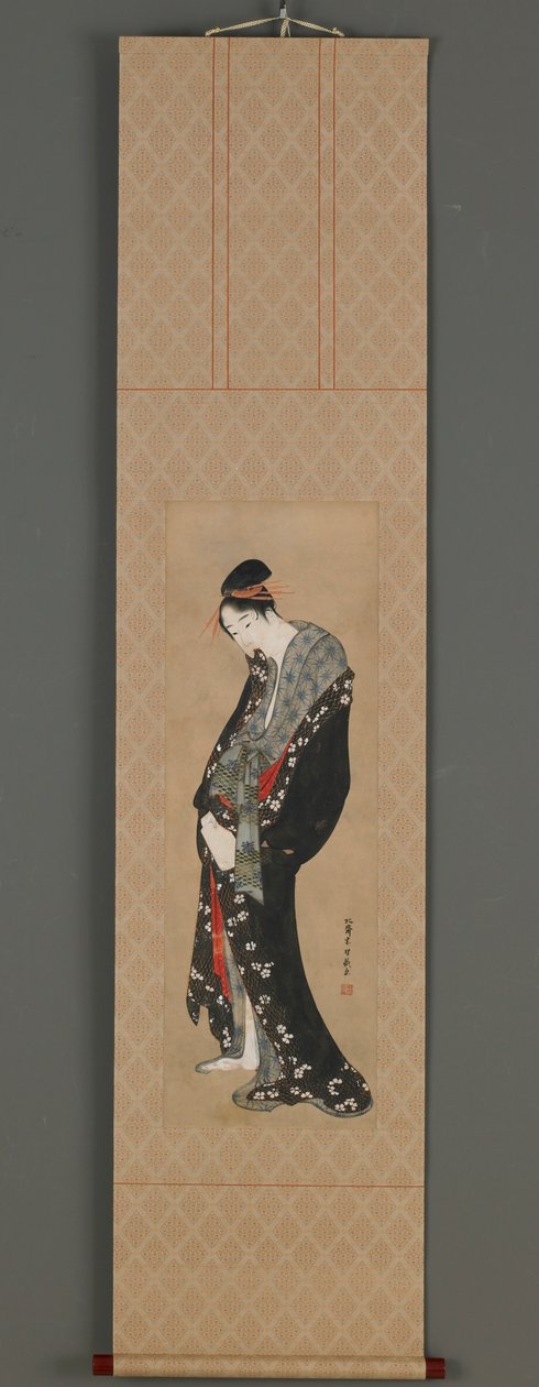 المحظية ، فترة إيدو ، كاليفورنيا. 1796-1798. بواسطة كاتسوشيكا هوكوساي