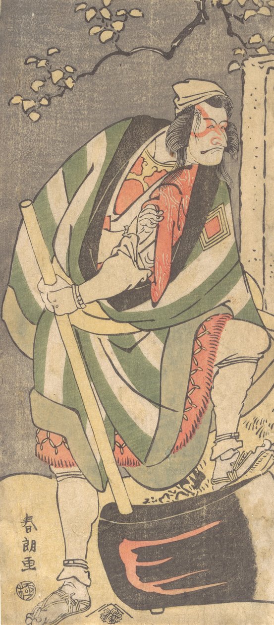 Ichikawa Ebizo Danjuro V in the Role of Mongaku Shonin المتنكر في زي Yamagatsu من ... ، 1781-1801. بواسطة كاتسوشيكا هوكوساي