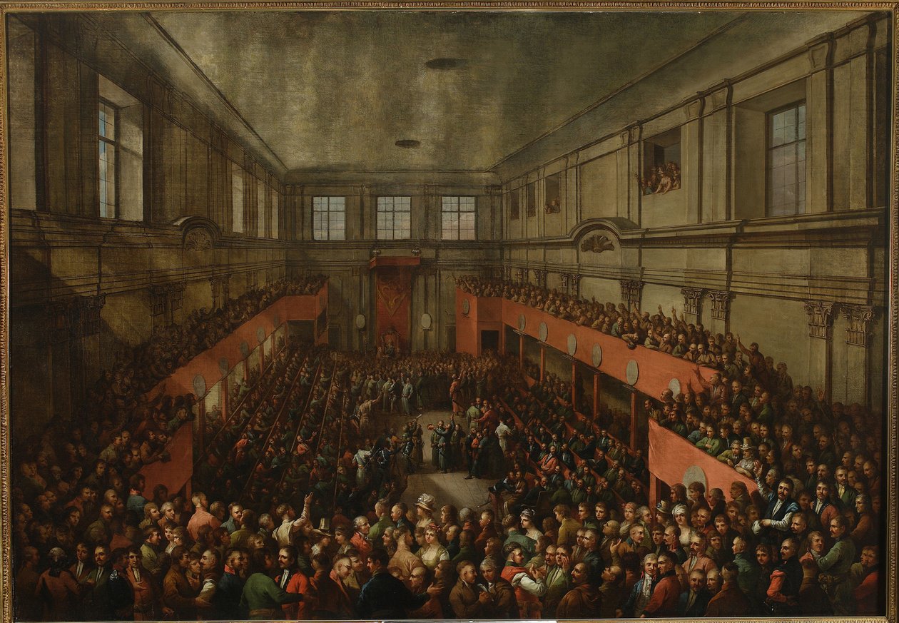 دستور 3 مايو 1791 - إقرار دستور 3 مايو بواسطة Kazimierz Wojniakowski