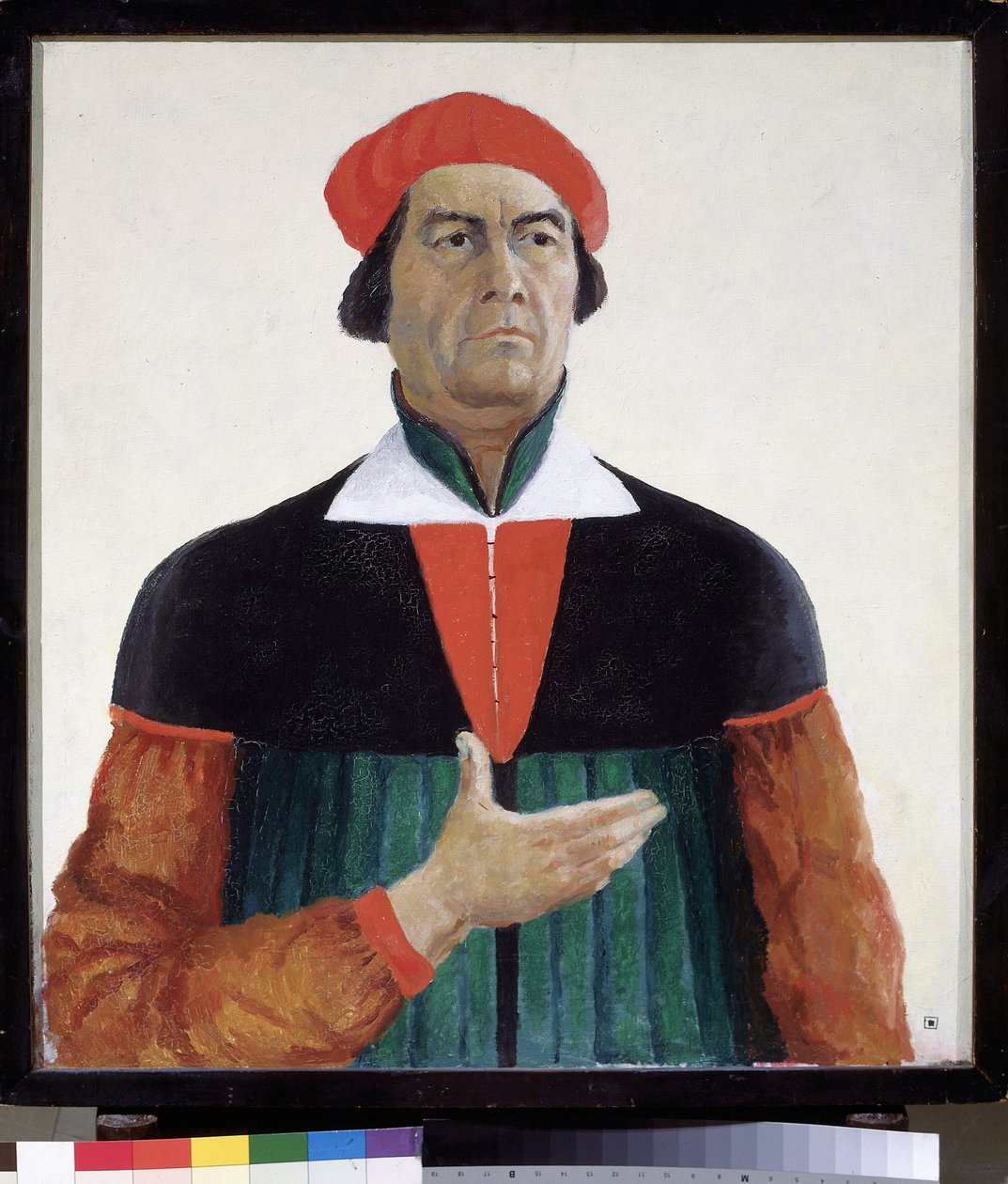بورتريه ذاتي عام 1933 متحف الدولة الروسي - peinture de Kasimir Severinovich Malevitch (Malevich ، Malevic) (1878-1935) ، بواسطة كازيمير سيفرينوفيتش ماليفيتش