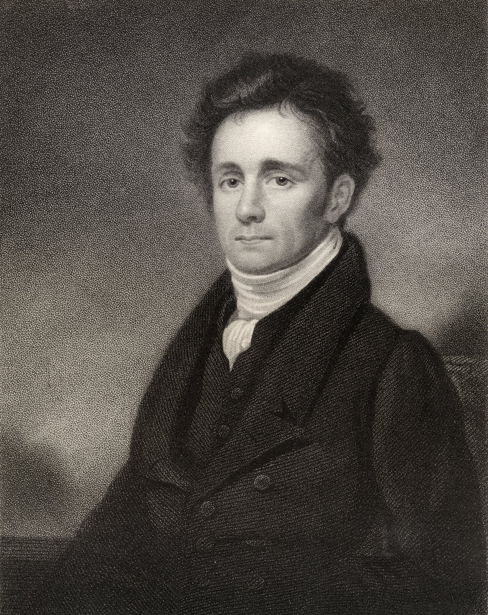 روبرت جيمسون ، محفور من قبل Jenkins ، من "معرض الصور الوطنية ، المجلد الرابع" ، تم نشره عام 1835 بواسطة كينيث ماكلي