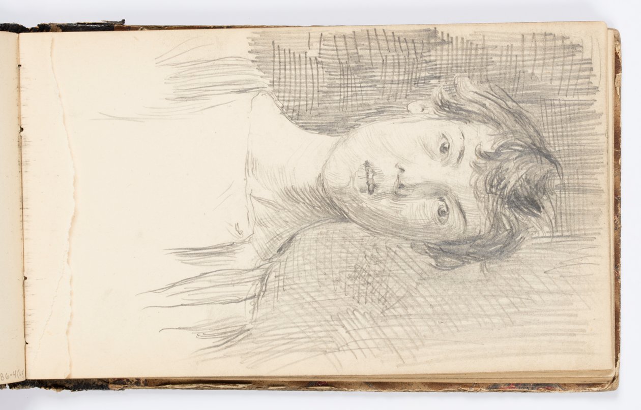 صفحة كراسة الرسم: صورة شخصية بواسطة كينيون كوكس