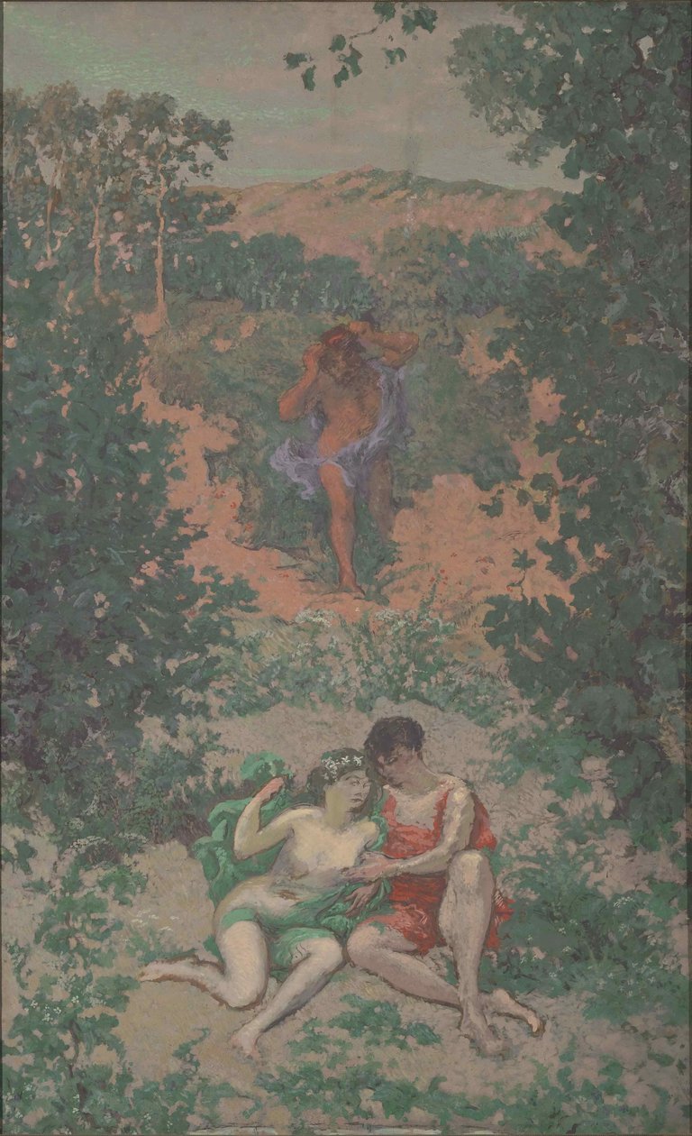 بوليفيموس ، Acis و Galatea ، 1867-1944. بواسطة كير كزافييه روسيل