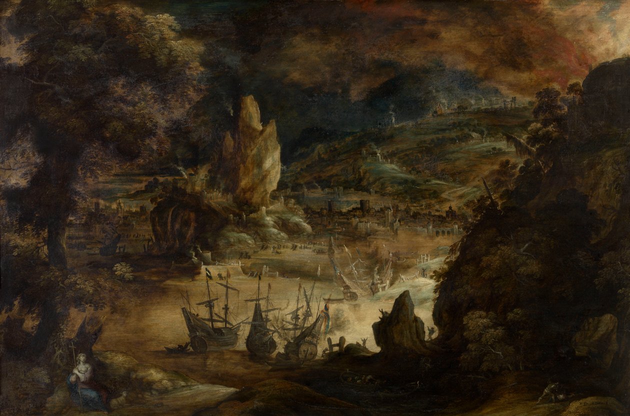 مصائب الإنسانية بواسطة Kerstiaen de Keuninck