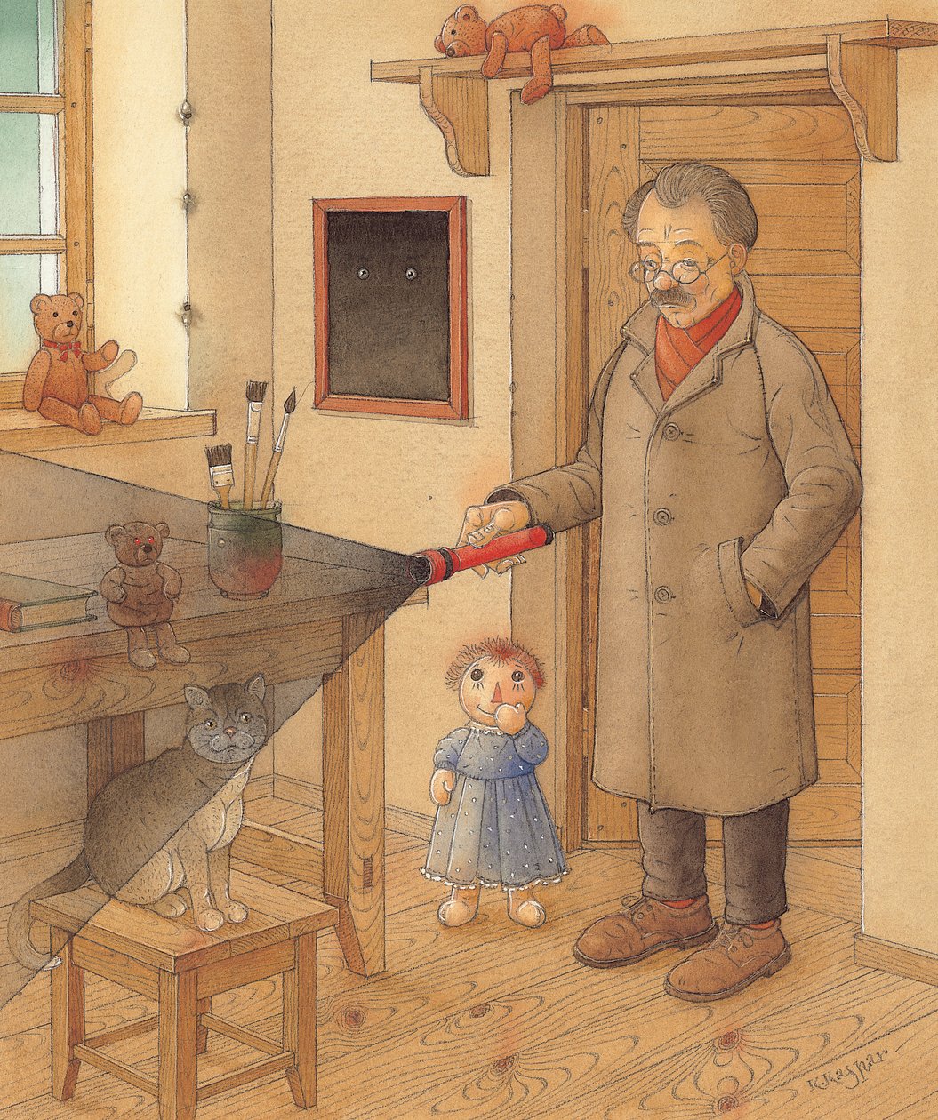 الفانوس ، 2005 (مرحاض على ورق) بواسطة Kestutis Kasparavicius