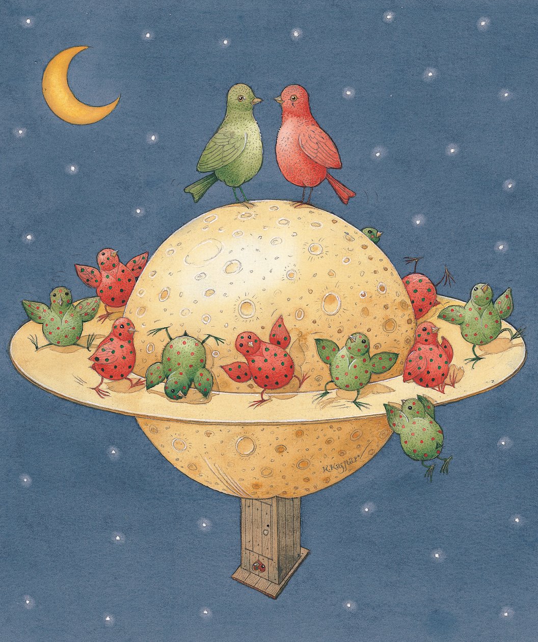 كوكب 2003 (مرحاض على ورق) بواسطة Kestutis Kasparavicius