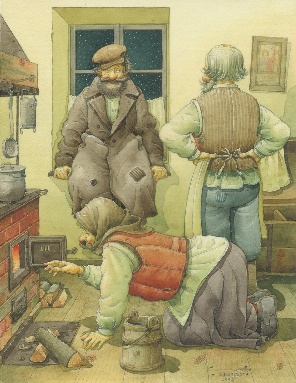 المشهد الروسي 04 ، 1994 (مرحاض على ورق) بواسطة Kestutis Kasparavicius
