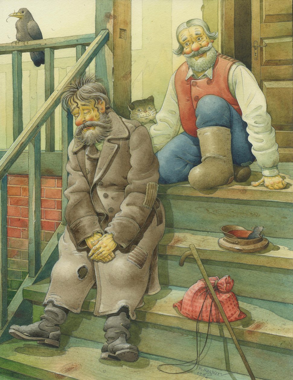 المشهد الروسي 08 ، 1994 (مرحاض على ورق) بواسطة Kestutis Kasparavicius