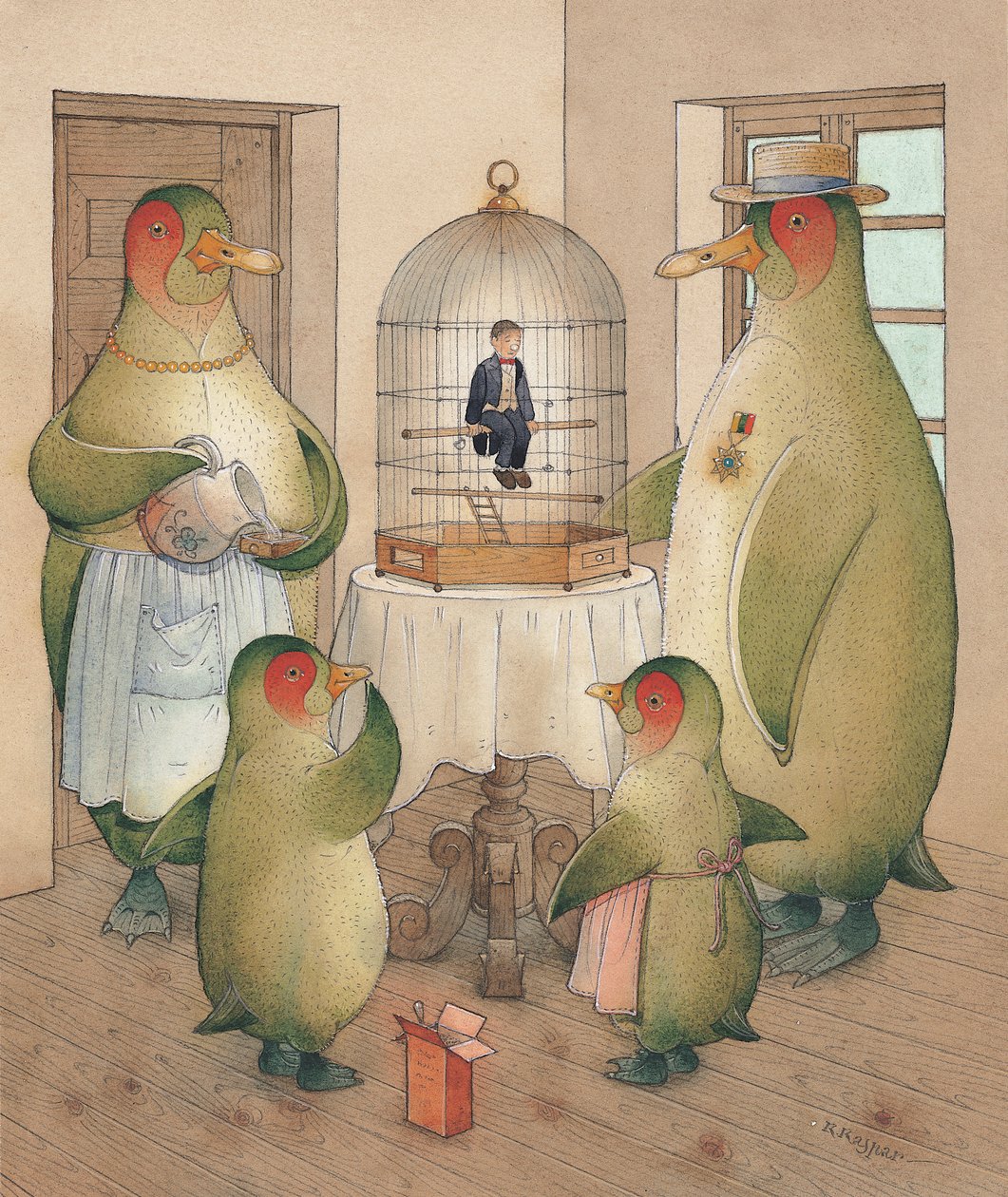 سونجمان ، 2003 (مرحاض على ورق) بواسطة Kestutis Kasparavicius