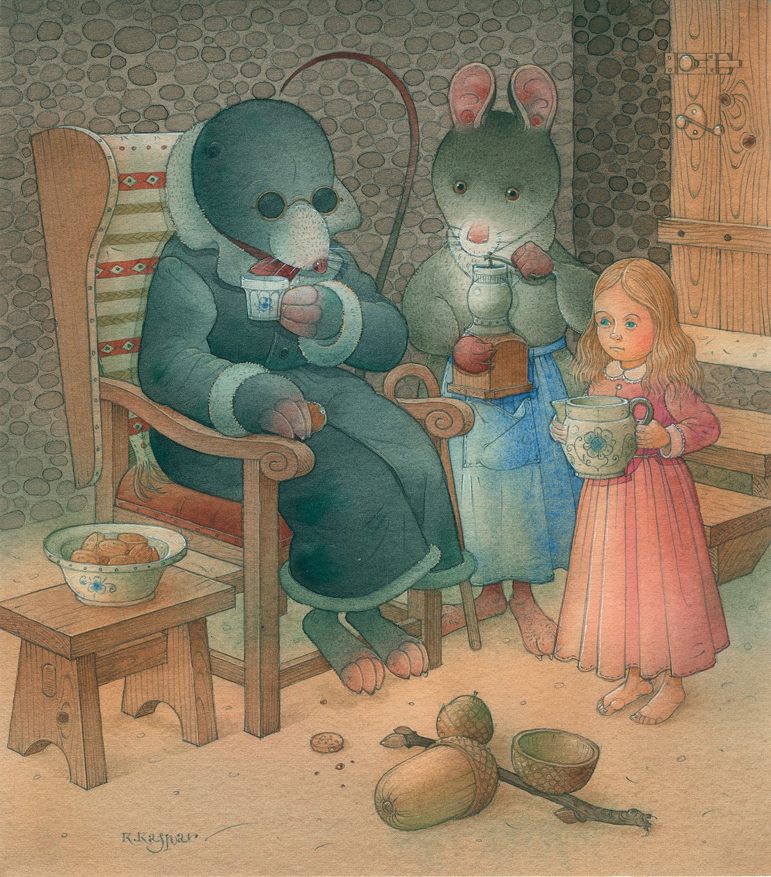 لينا الصغيرة 05 ، 2005 (مرحاض على ورق) بواسطة Kestutis Kasparavicius