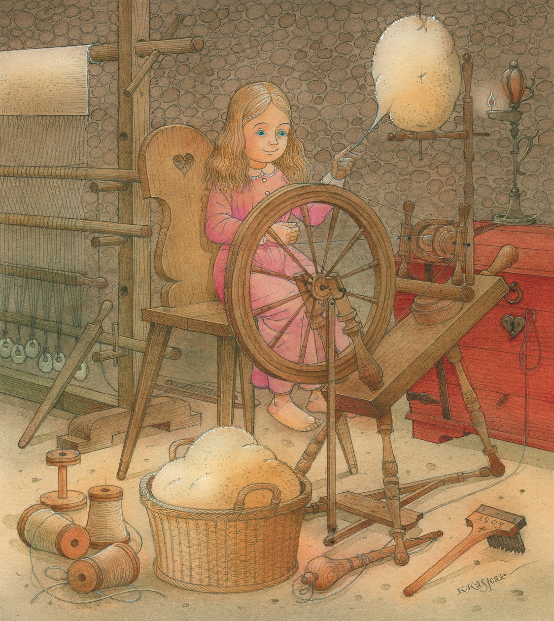 لينا الصغيرة 13 ، 2005 (مرحاض على ورق) بواسطة Kestutis Kasparavicius