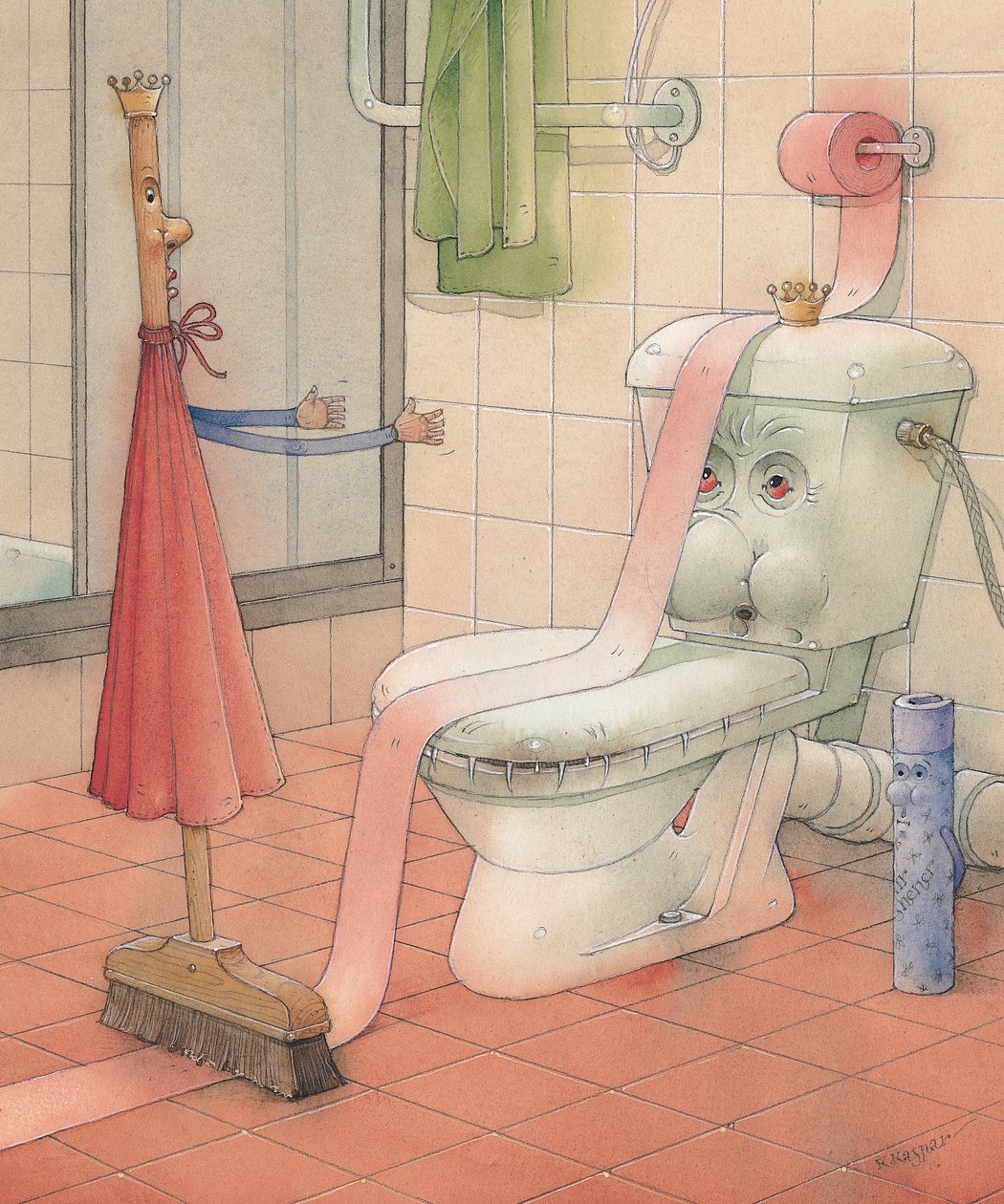 WCStory 2003 (مرحاض على ورق) بواسطة Kestutis Kasparavicius