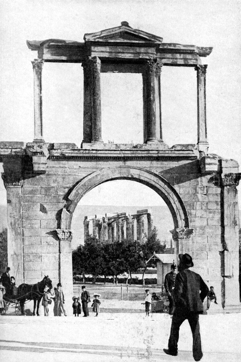 معبد زيوس ، أولمبيا ، اليونان ، 1922. بواسطة شركة كيستون فيو