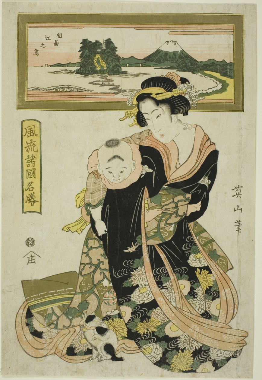 Enoshima Kazusa Sagami P Rovinse (الساكي غير المكرر Enoshima) ، سلسلة F Theory بواسطة كيكوكاوا إيزان