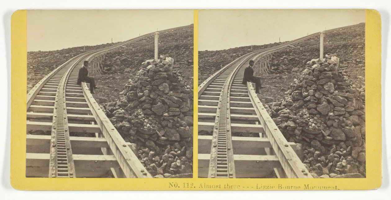 أوشكت على الوصول - نصب ليزي بورن التذكاري ، 185575. المؤلفون: كيلبورن براذرز ، بي دبليو كيلبورن. بواسطة كيلبورن براذرز ، بي دبليو كيلبورن