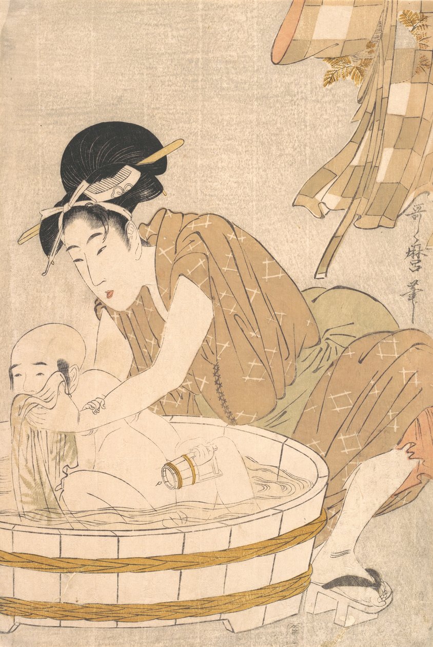 باثتايم جيوزوي ، كاليفورنيا. 1801. بواسطة كيتاجاوا أوتامارو