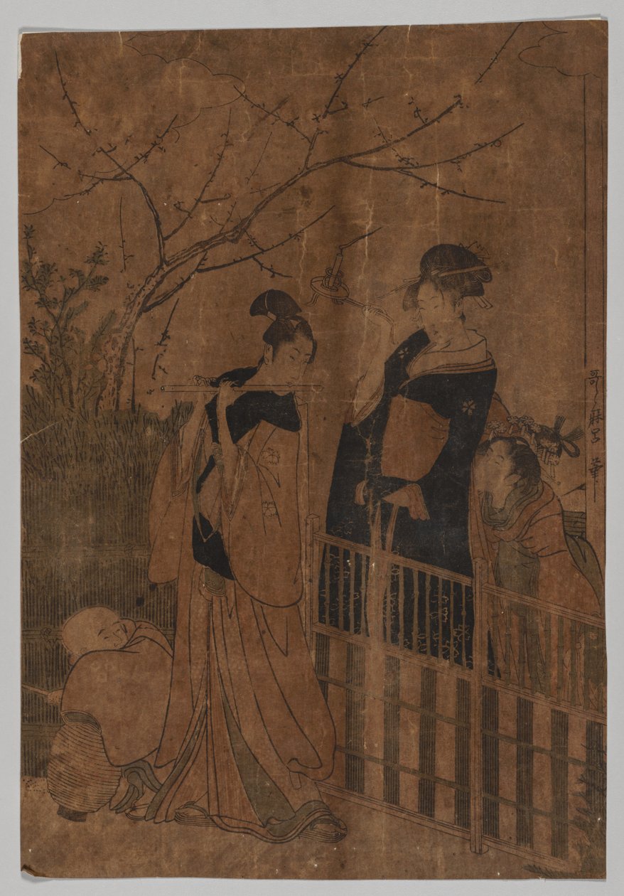 Serenade ، 1753-1806. بواسطة كيتاجاوا أوتامارو