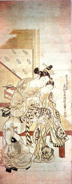 رسالة حب بواسطة Kitao Masanobu