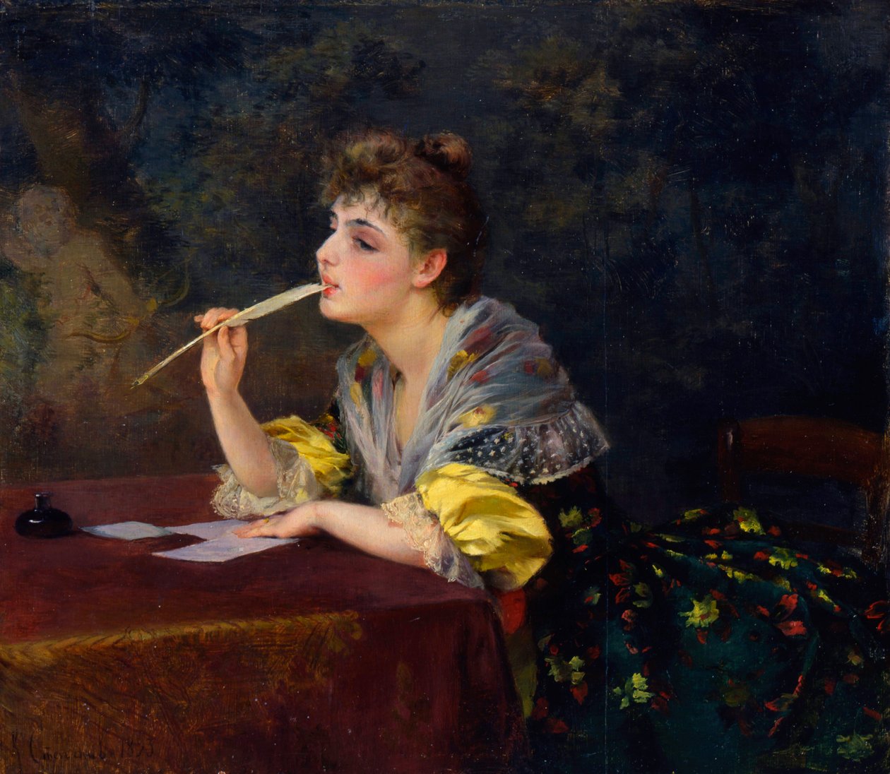 "حرف" ، 1893. بواسطة كلافي ستيبانوف