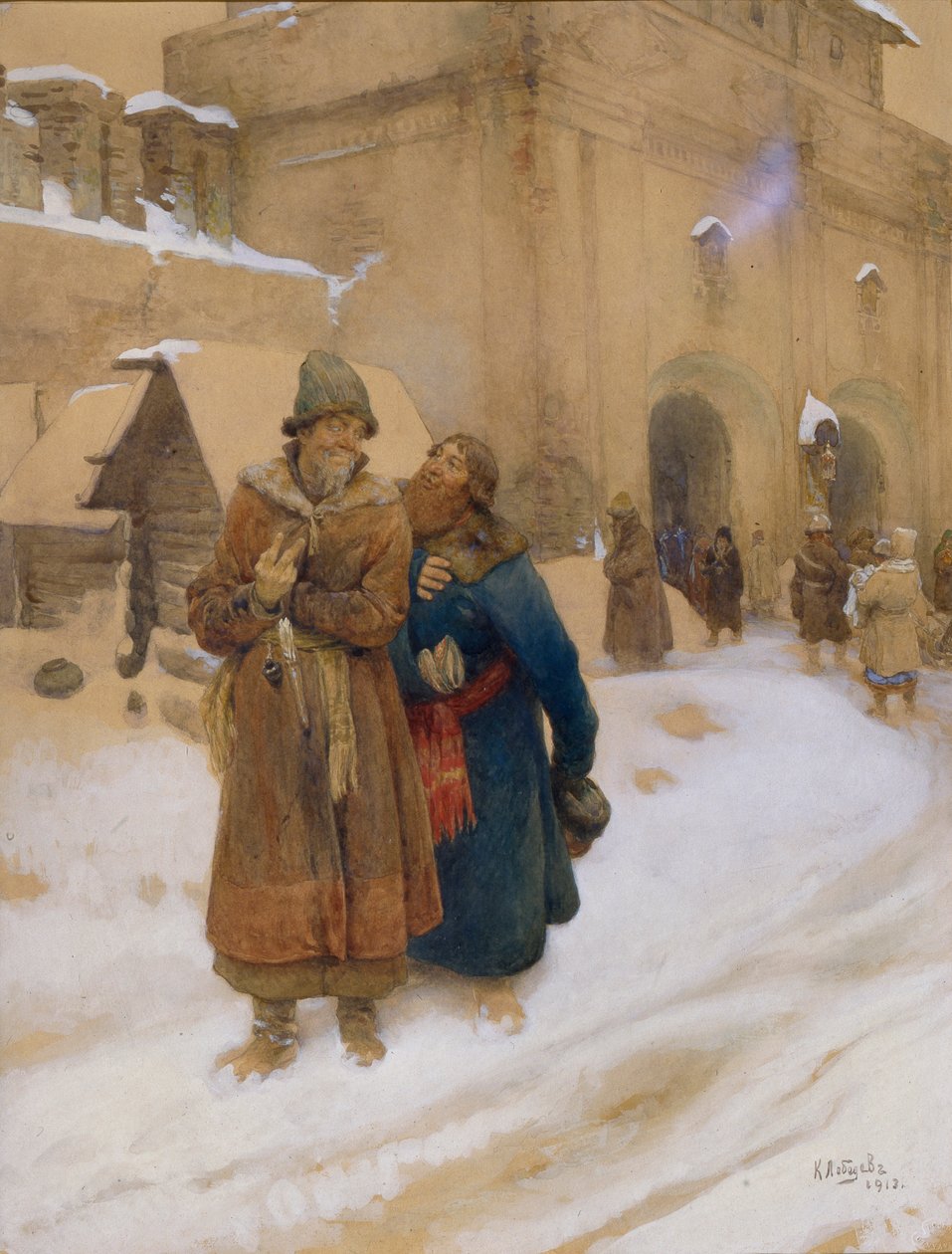 بوديشي ، 1913 بواسطة Klavdiy Vasilievich Lebedev