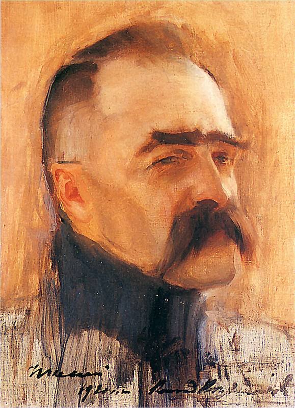 Portret Jozefa Pisudskiego صورة لجوزيف بيسودسكي بواسطة Konrad Krzyzanowski