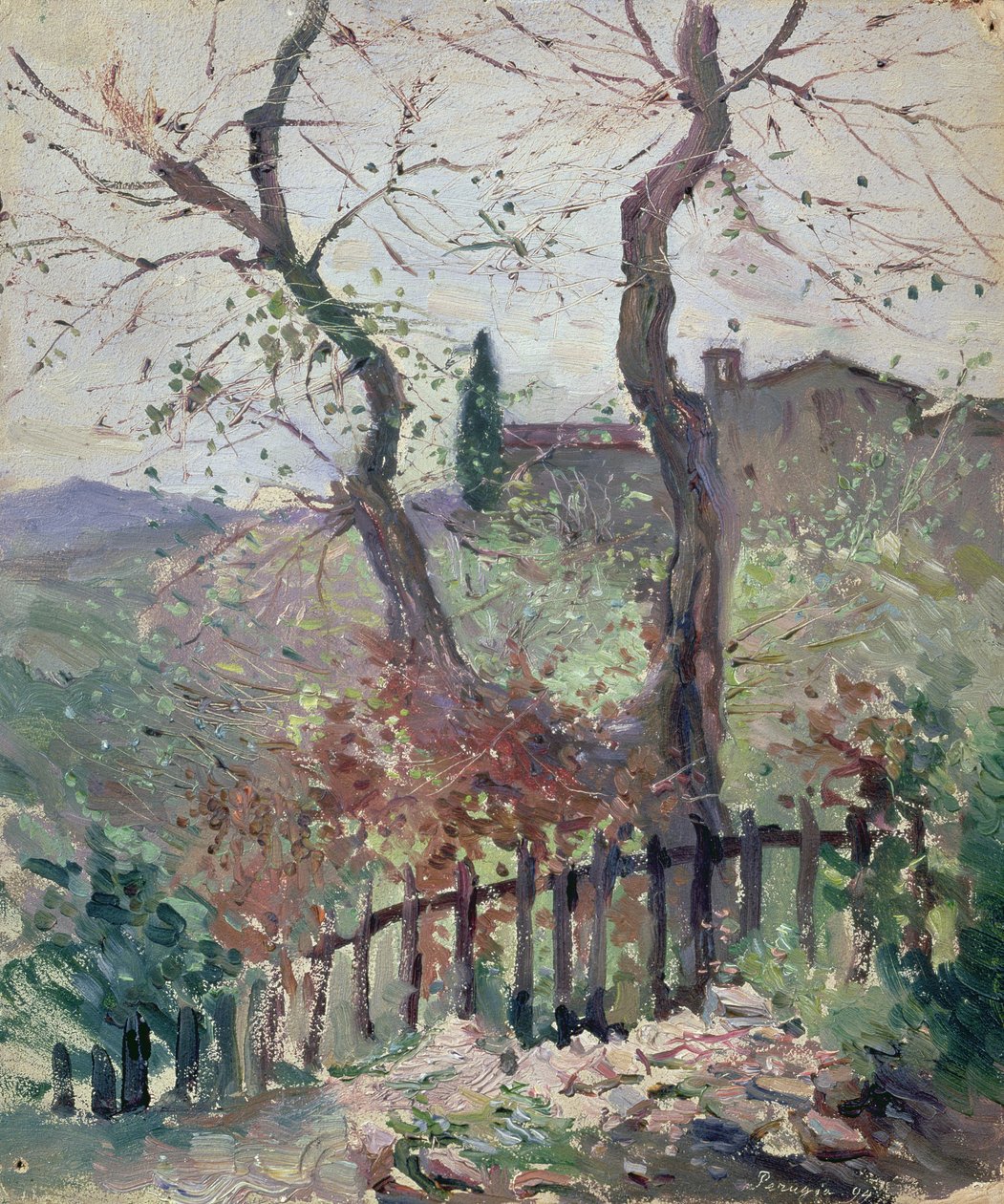 بيروجيا ، أومبريا ، 1894 بواسطة كونستانتين أندرييفيتش سوموف