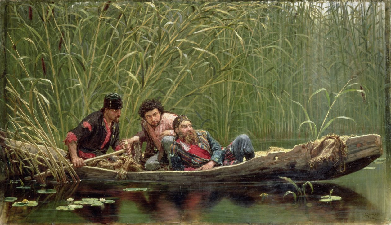 أشخاص مشبوهون ، 1882 بواسطة كونستانتين أبولونوفيتش سافيتسكي
