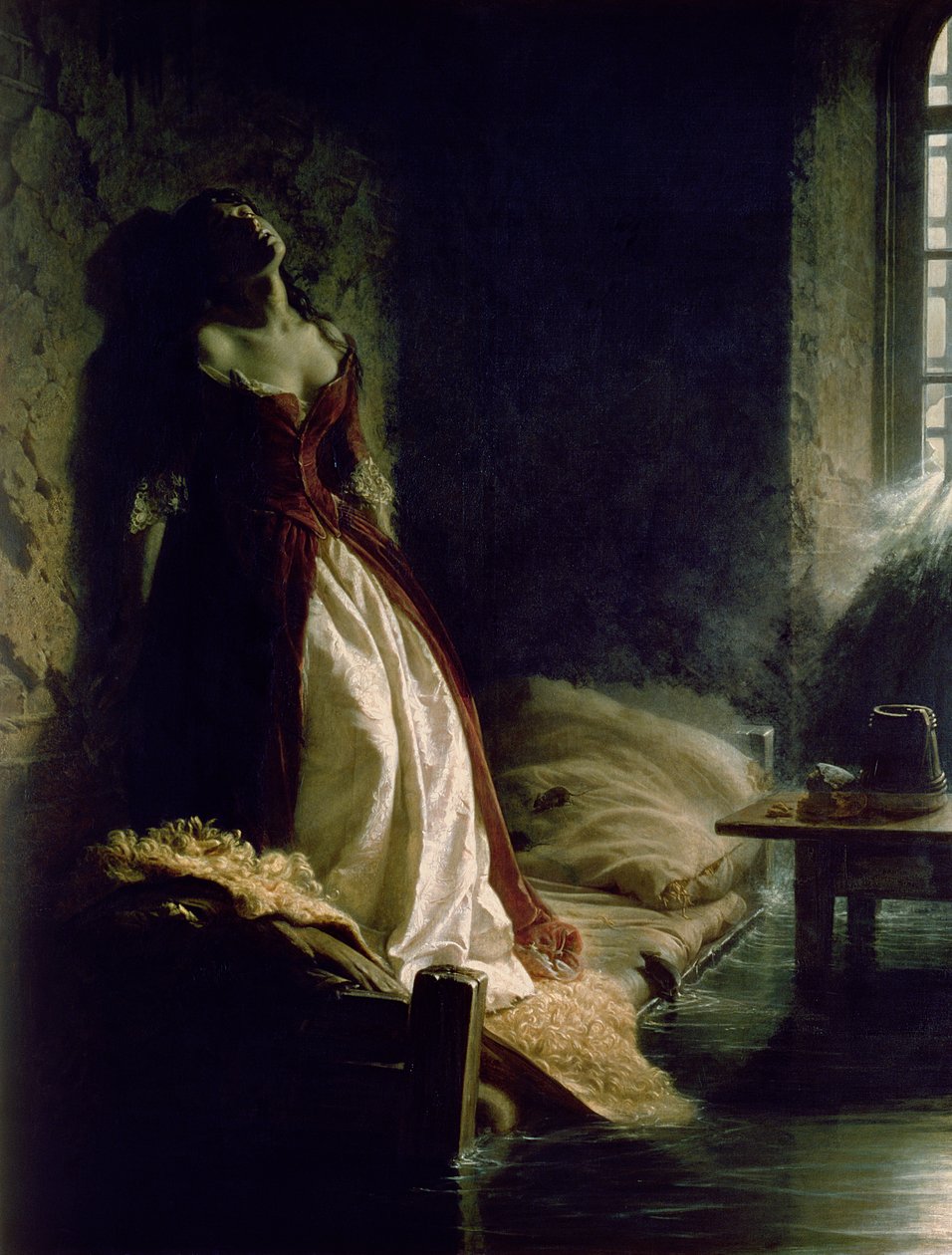 الأميرة تاراكانوفا ، 1864 بواسطة Konstantin Dmitrievich Flavitsky
