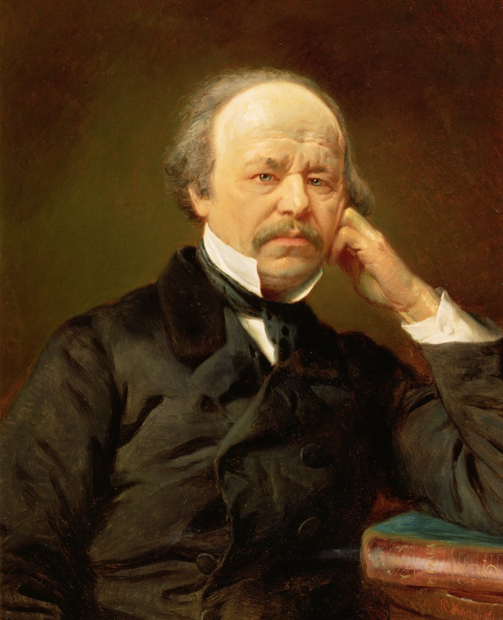 صورة الملحن ألكسندر سيرجيفيتش دارجوميزسكي (1813-69) بواسطة كونستانتين إيجوروفيتش ماكوفسكي