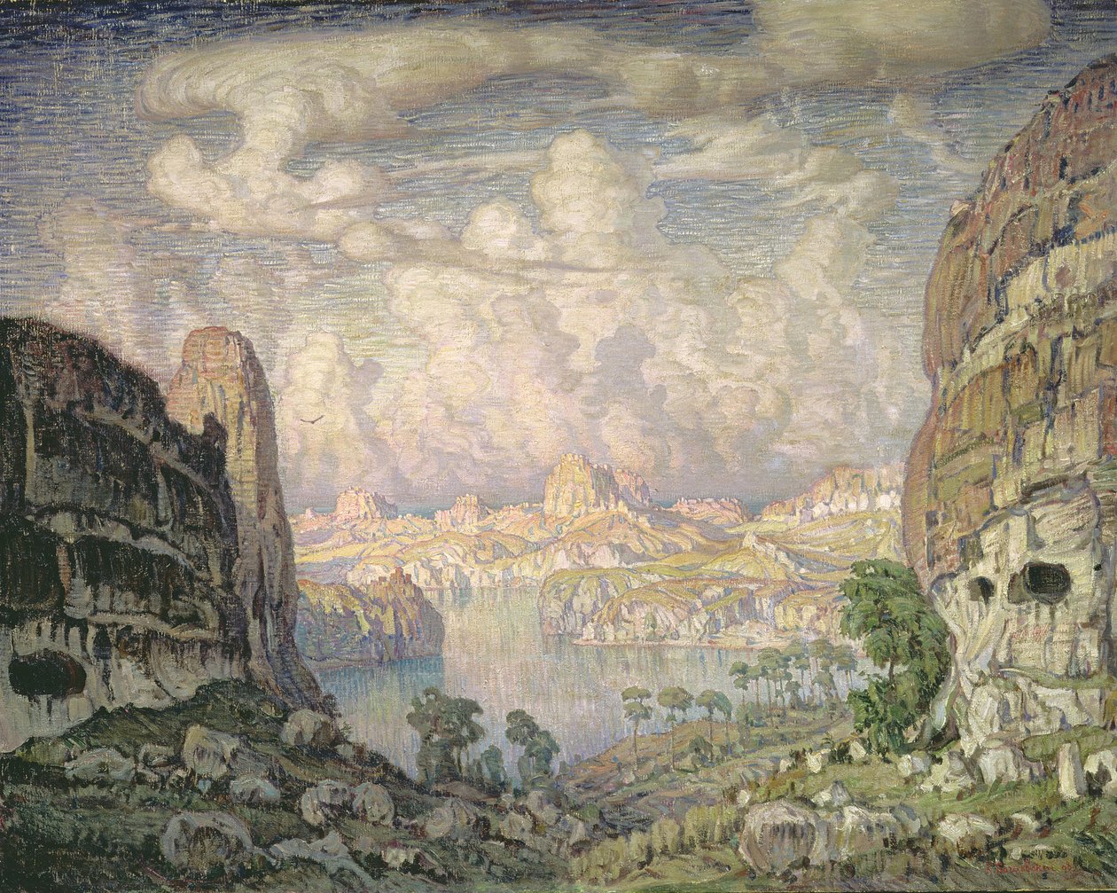 الأرض الجنوبية ، 1908 بواسطة كونستانتين فيدوروفيتش بوغيفسكي