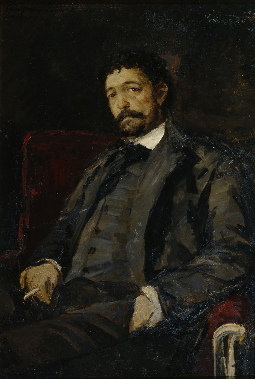 صورة لمغني الأوبرا أنجيلو ماسيني 1844-1926 بواسطة كونستانتين ألكسيفيتش كوروفين