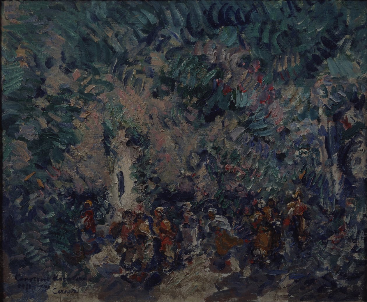 تصميم المسرح للباليه كورسير من تأليف أ. آدم ، 1911 بواسطة كونستانتين ألكسيفيتش كوروفين