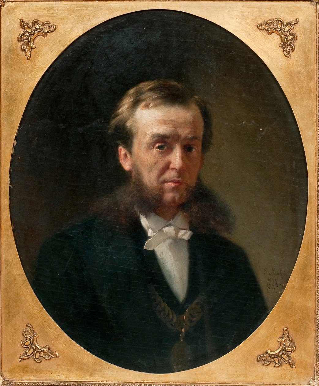 صورة الكونت Pyotr Aleksandrovich Valuev 1815-1890 ، 1872 بواسطة كونستانتين إيجوروفيتش ماكوفسكي