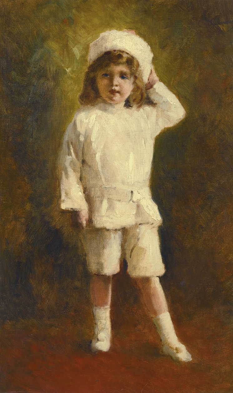 صورة خليفة العرش Tsarevich Alexei Nikolaevich 1904-1918 بواسطة كونستانتين إيجوروفيتش ماكوفسكي