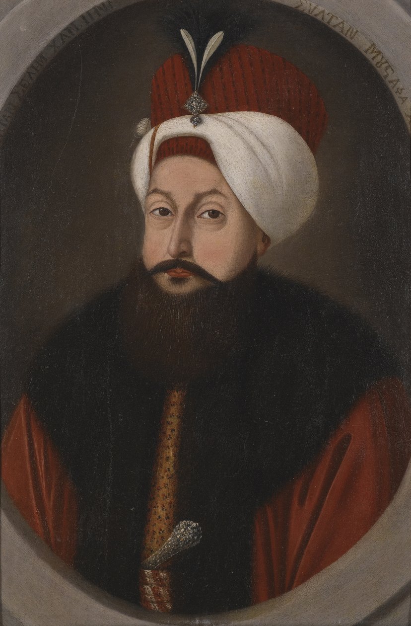 السلطان سليم الثالث ، ج. 1800 بواسطة كونستانتين كابيداجلي