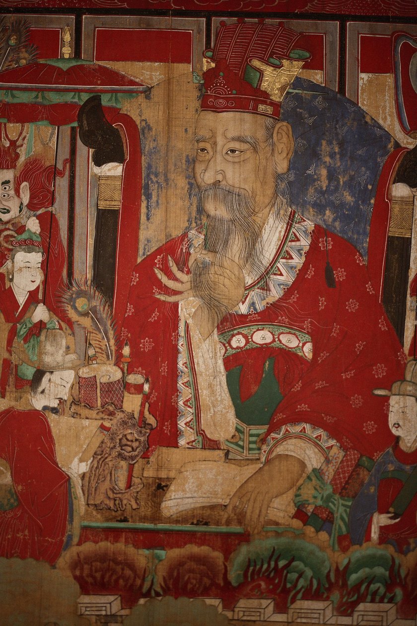 Byeonseong ، ملك الجحيم السادس (التفاصيل) ، 1798 بواسطة المدرسة الكورية