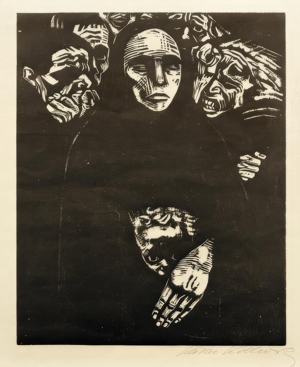 K.Kollwitz ، الشعب بواسطة كاتي كولويتز