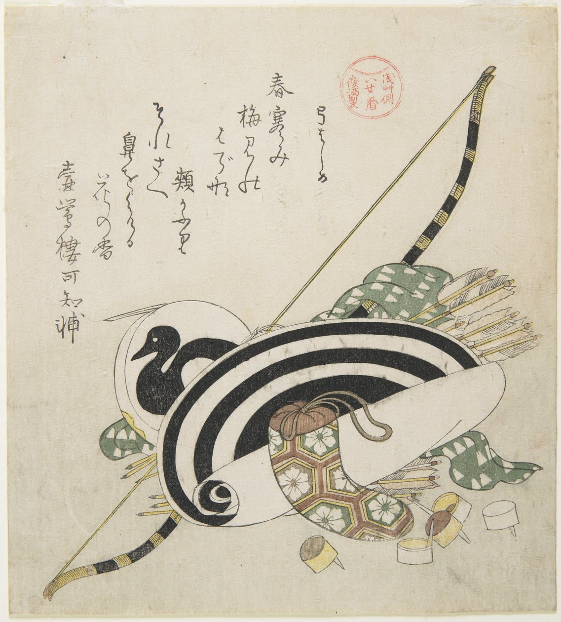 سحب القوس ، ج. 1815 بواسطة كوبو شونمان