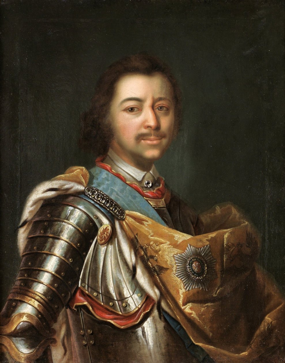 صورة للإمبراطور بطرس الأول 1672-1725 بواسطة كوبيكي