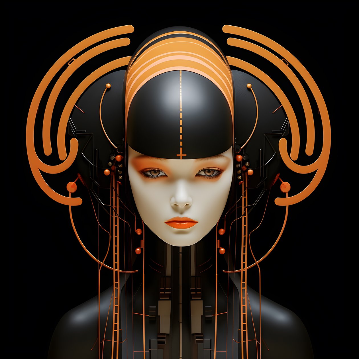 تصميم شخصية سريالية 4 بواسطة كيرت هيبك