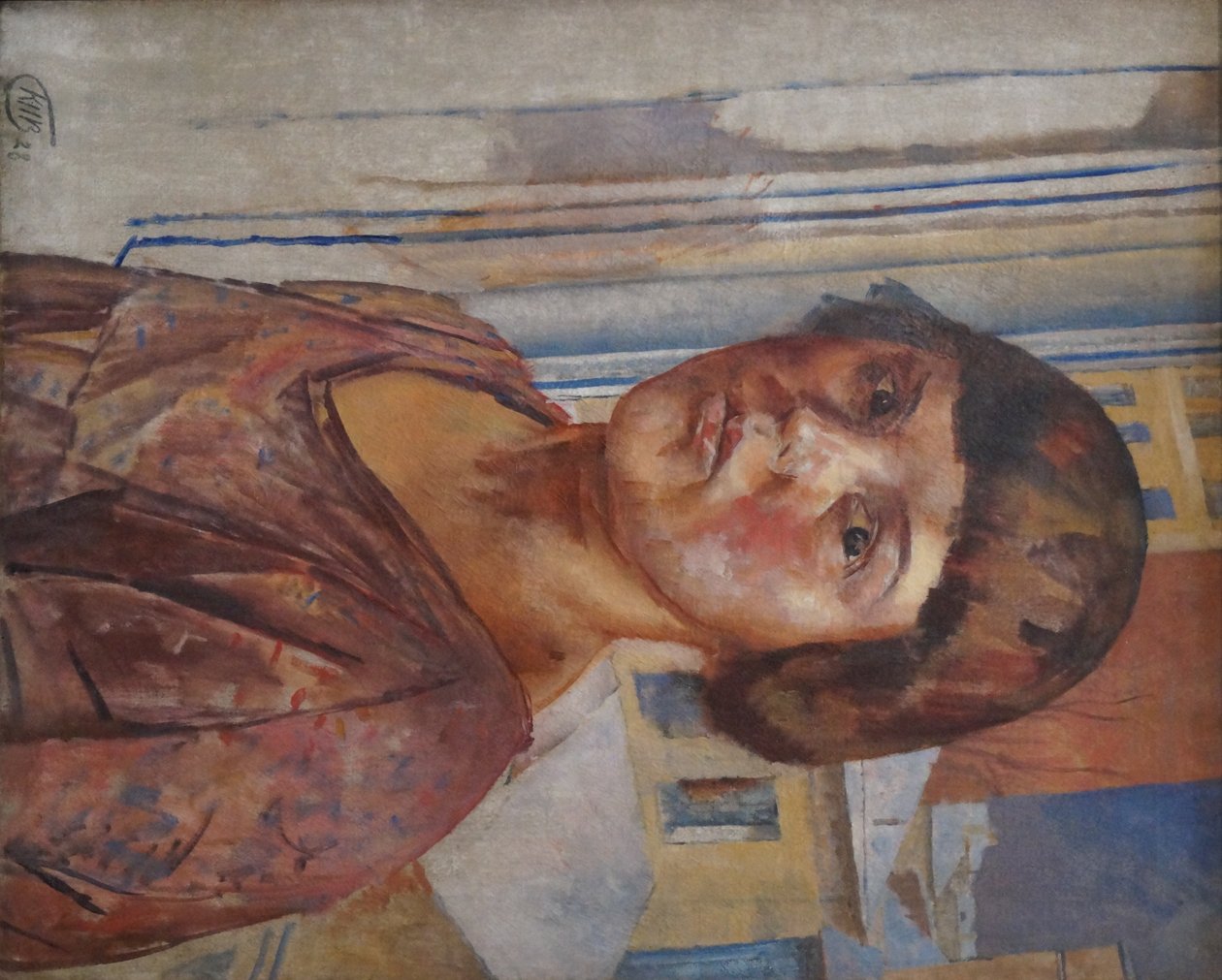 صورة إيرينا مستيسلافسكي (1928) بواسطة كوزما بيتروف فودكين