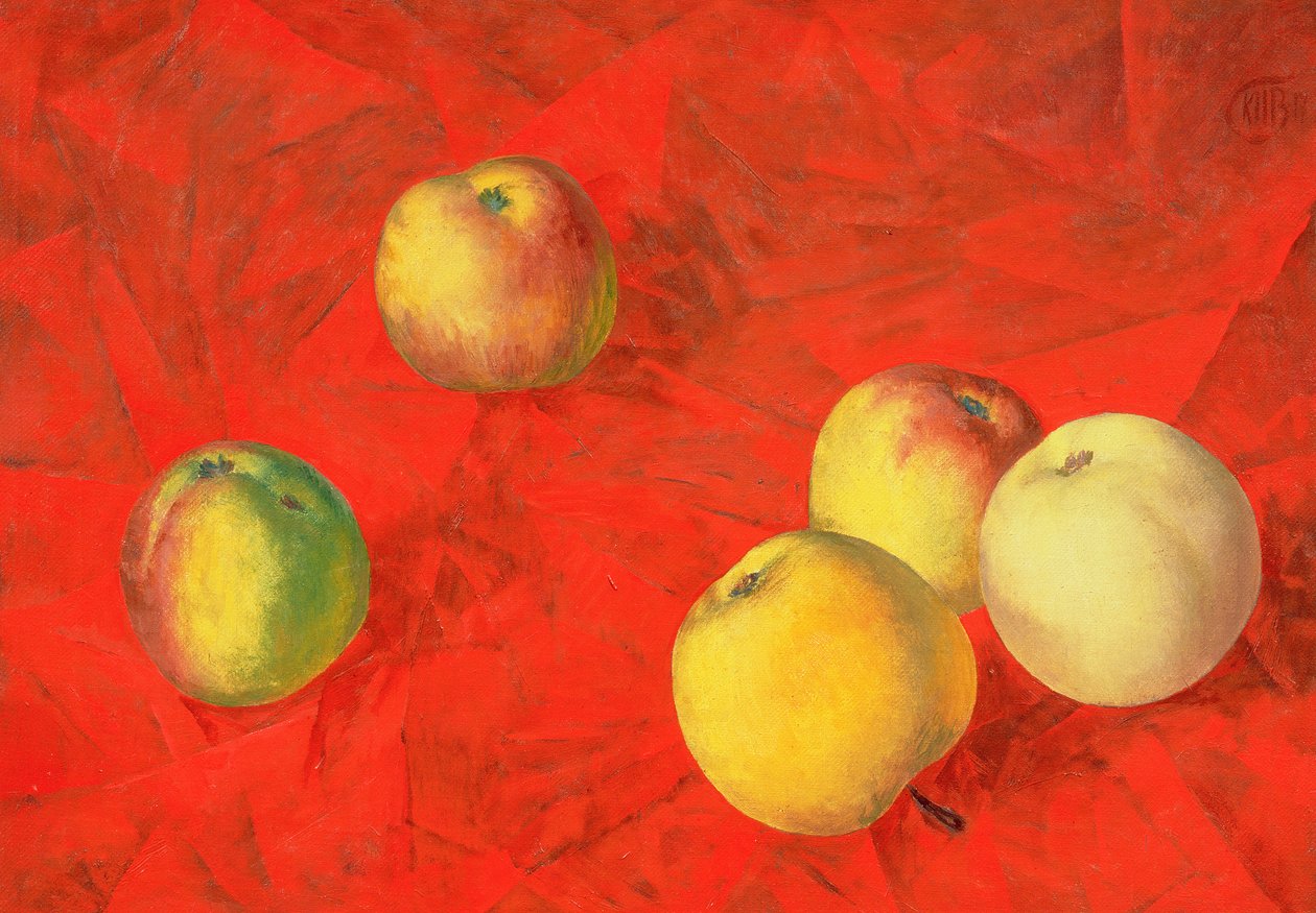تفاح ، 1917 بواسطة Kuzma Sergeevich Petrov Vodkin